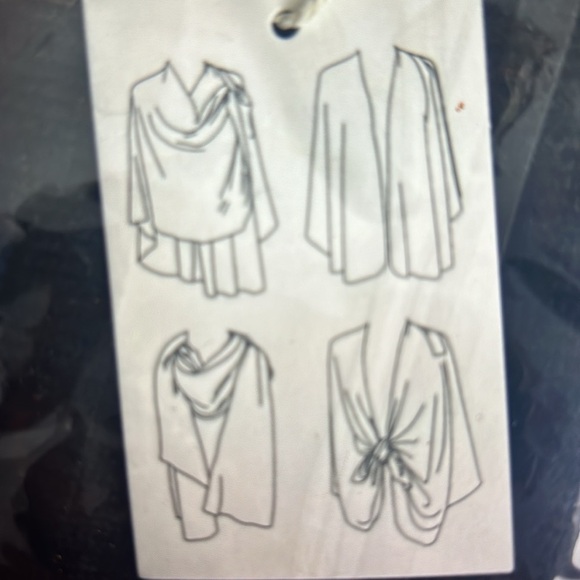 Luxury Wool Feel Loop Cape by The Magic Scarf Co - Picture 4 of 5